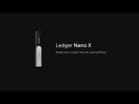 Ledger Nano X — Pairing your device