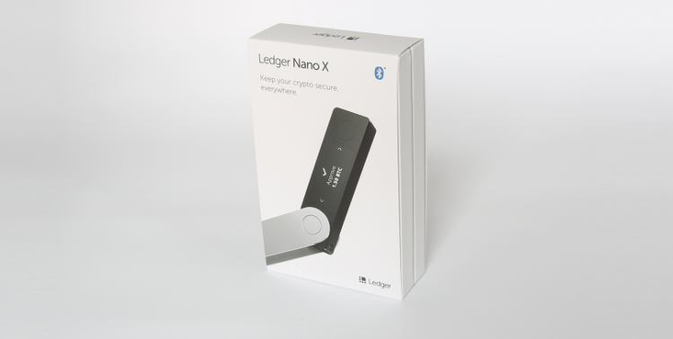 Ledger Nano X Verpackung