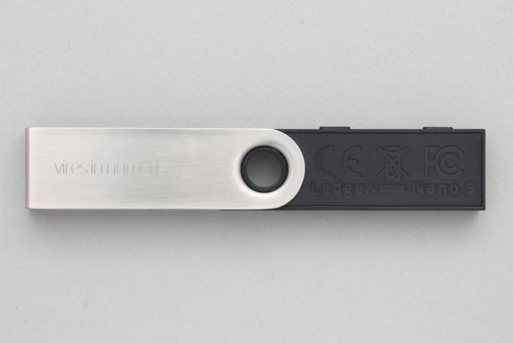 Ledger Nano S Rückseite