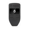 Trezor Model One Black Front View Screen Lock