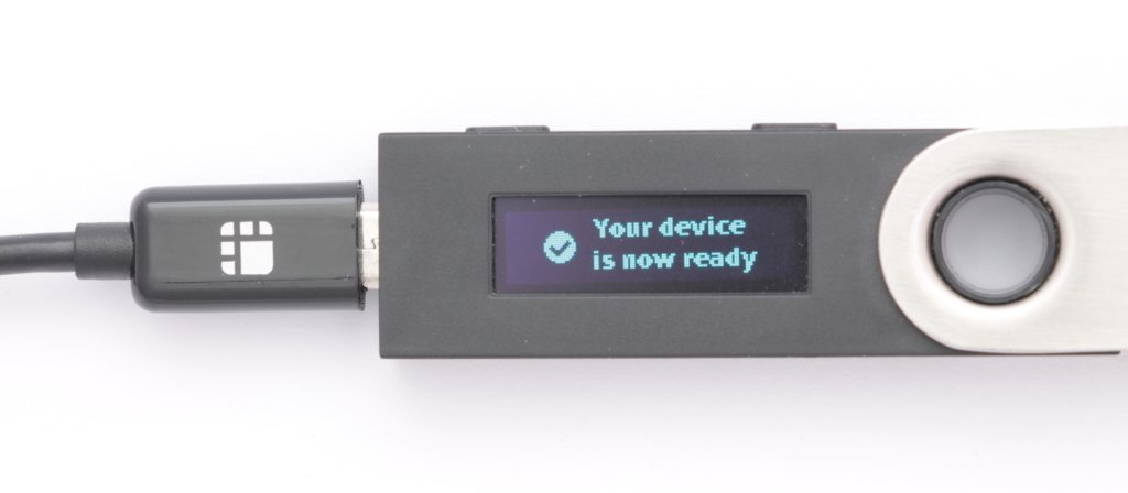 Ledger Nano S Fertig