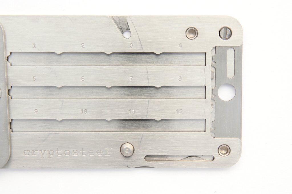 Cryptosteel verschlossen