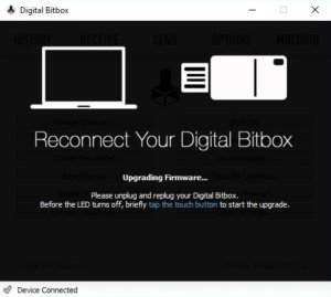 Digital Bitbox Firmware Update Reconnect