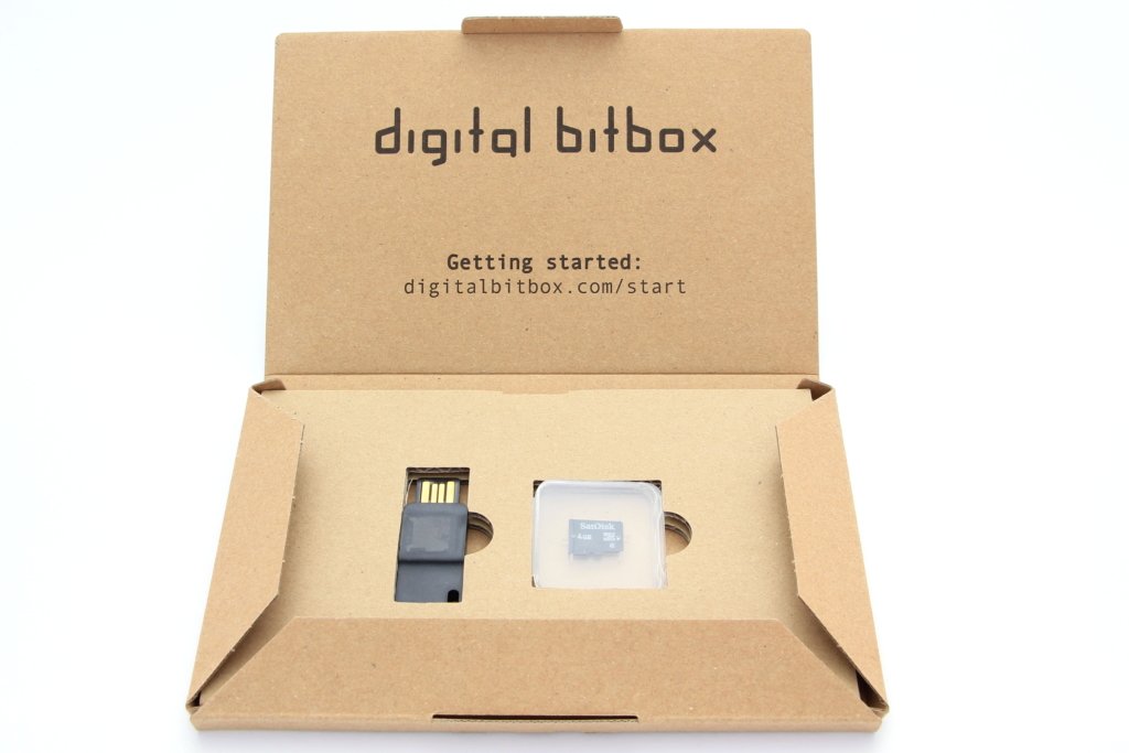 Digital Bitbox geöffnete Verpackung