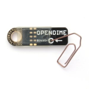 Opendime Wiederstand herausbrechen