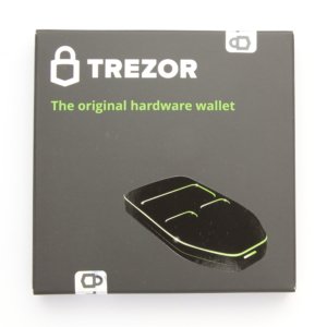 Trezor Karton Vorderseite