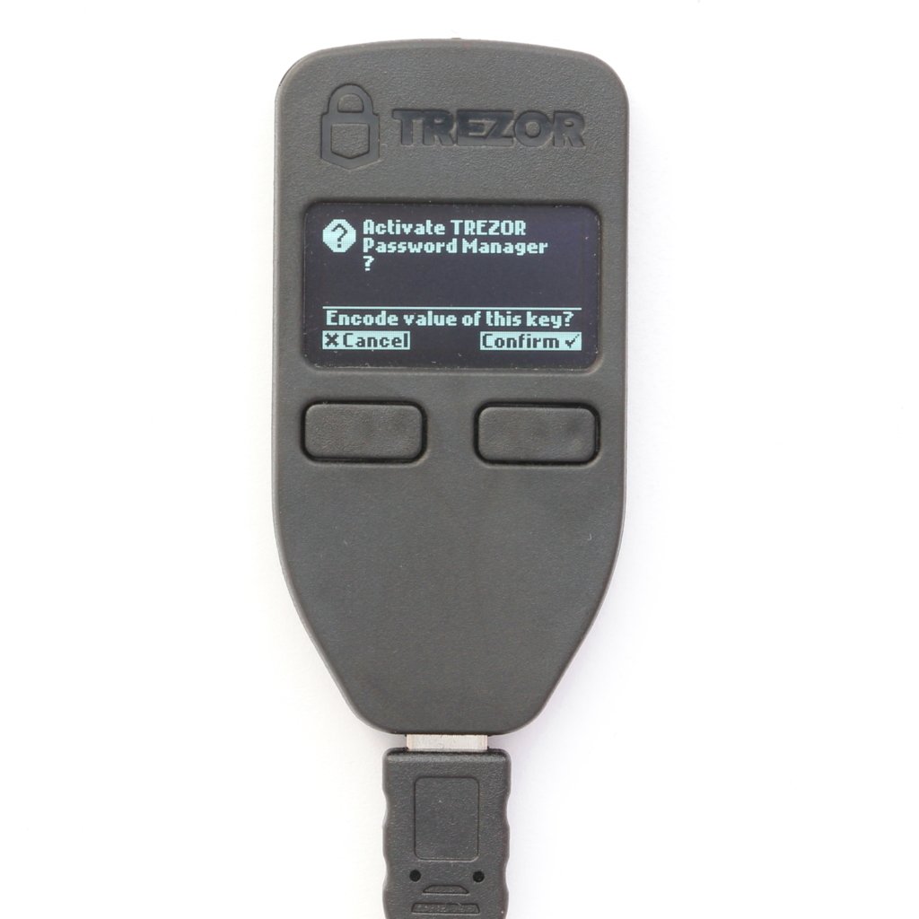 Trezor Passwort Manager Confirm