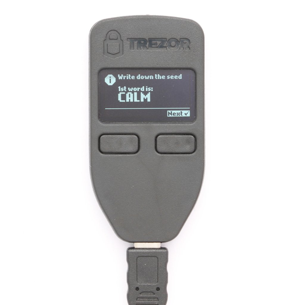 Trezor Setup Recuperación Semilla Primera Palabra