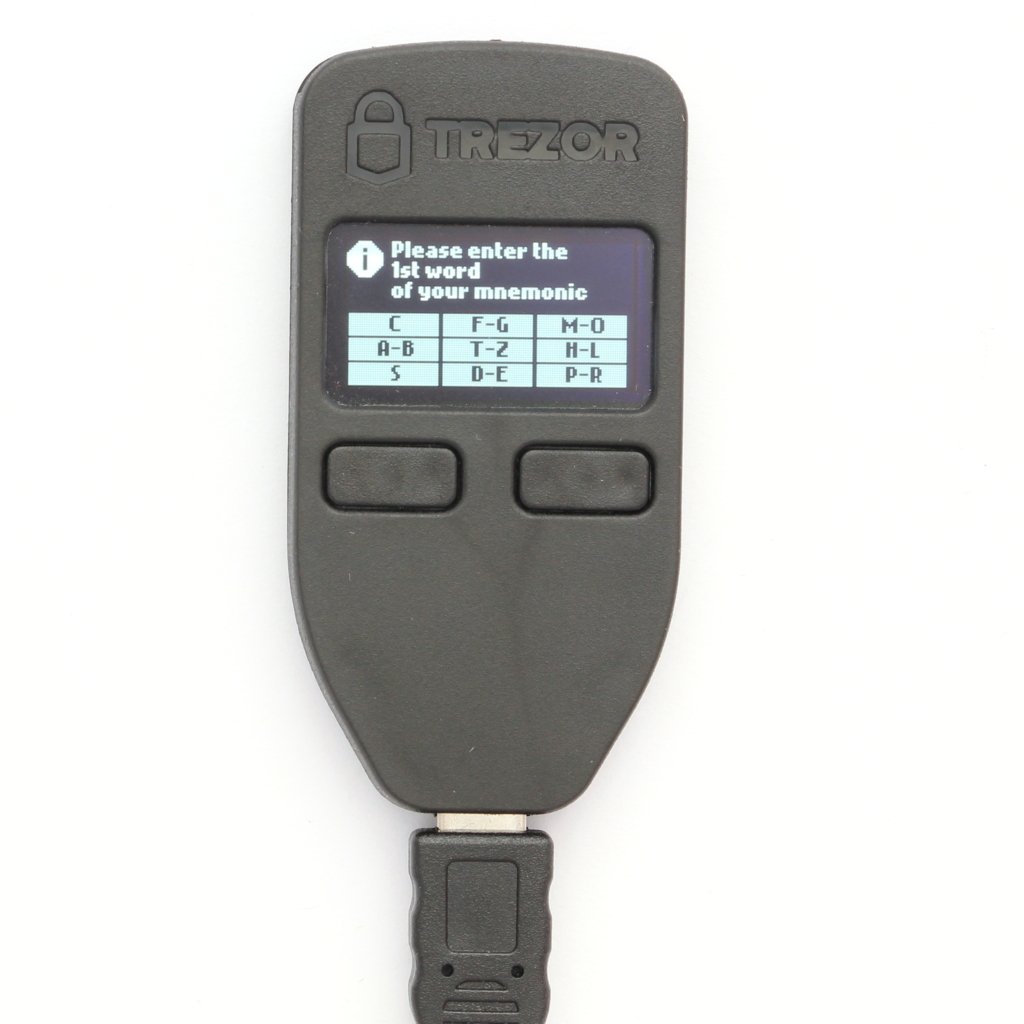 Trezor Wiederherstellen advanced HW