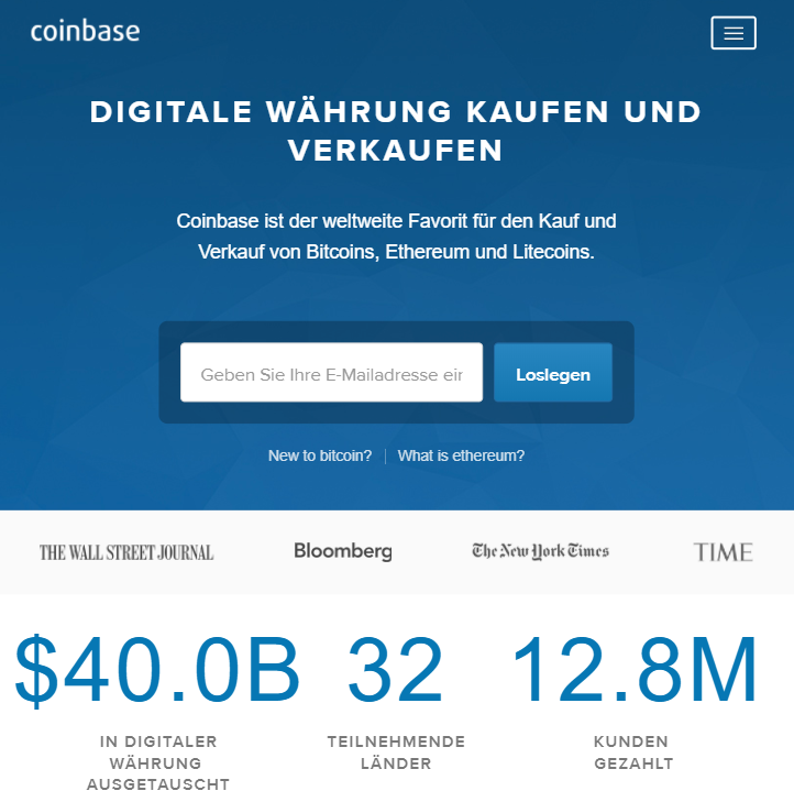 coinbase fake bitcoin wallet screenshot