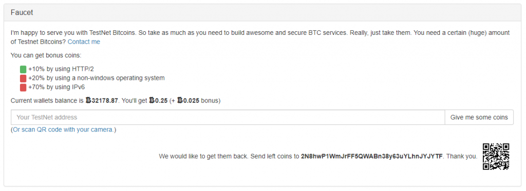bitcoin testnet coins erhalten