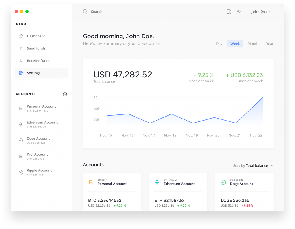 Ledger App Dashboard