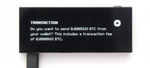 KeepKey Bitcoin Senden Zusammenfassung