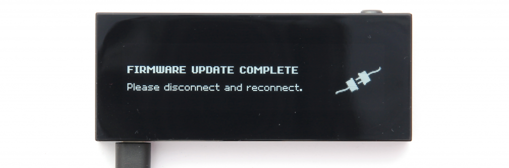 KeepKey Firmware Update Fertig