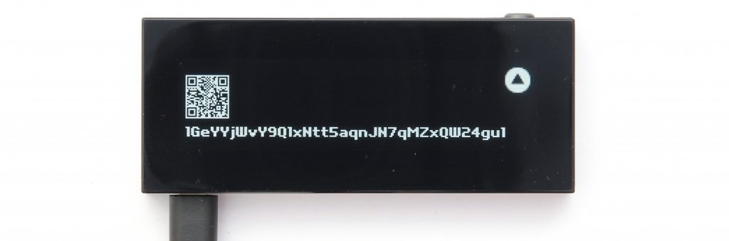 KeepKey Wallet Bitcoin Empfangen