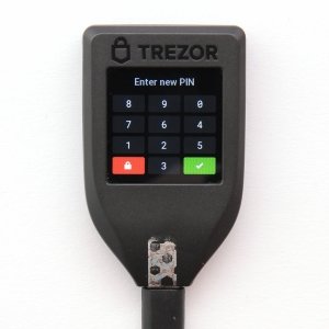 TREZOR T neuen Pin festlegen