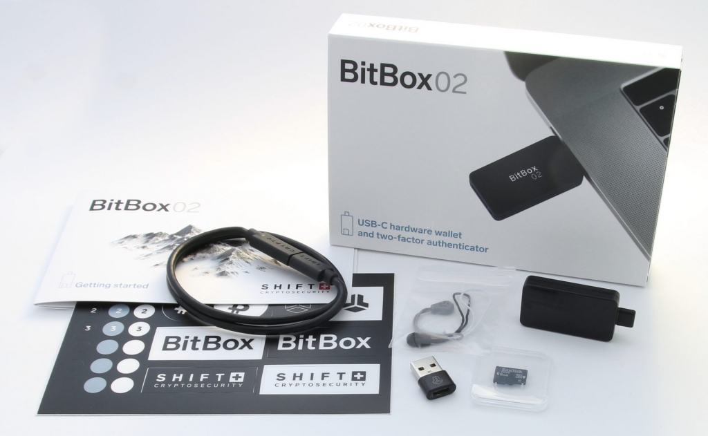 Bitbox02 Scope of delivery