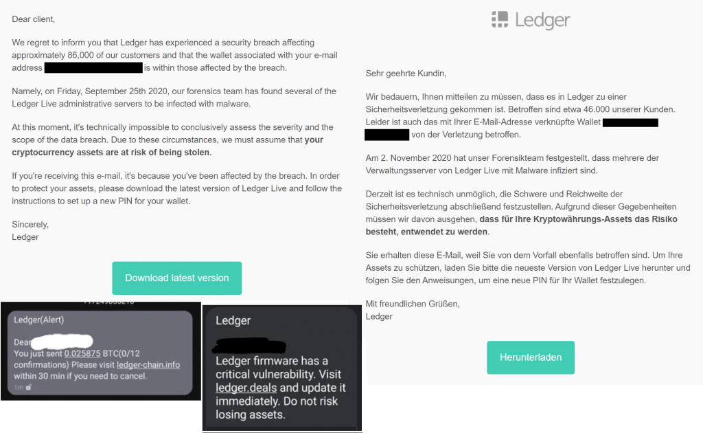 Ledger Phishing
