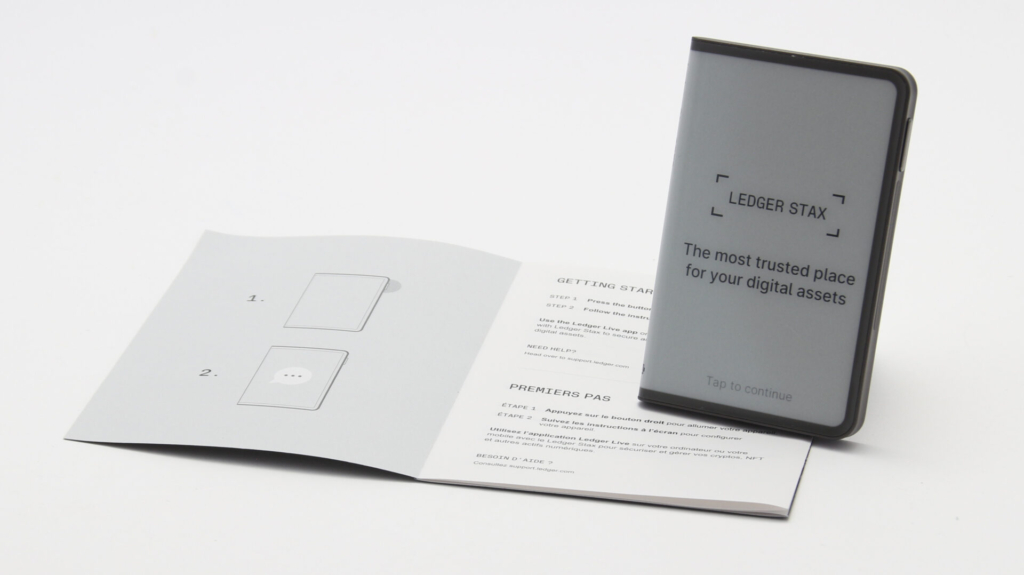 Ledger Stax Getting Started