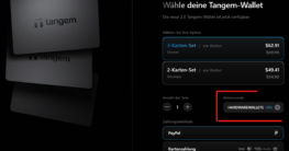 Tangem Wallet Aktionscode