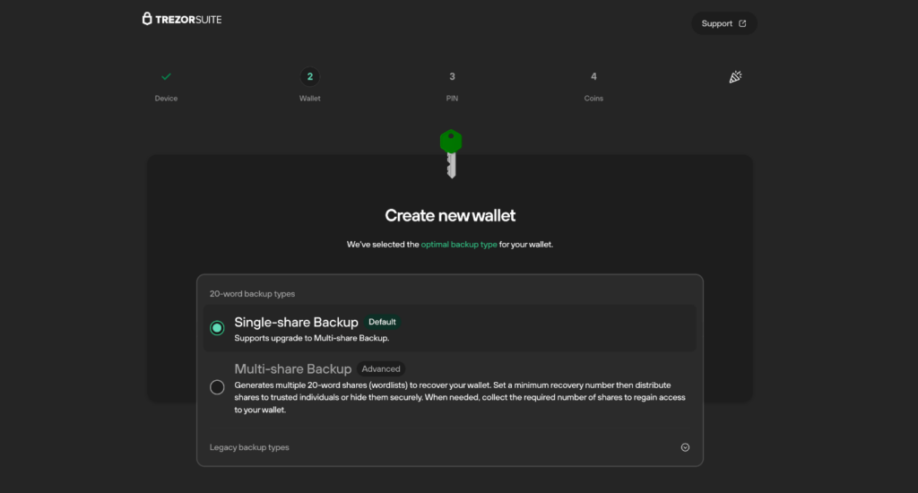 Trezor Safe 5 New Wallet