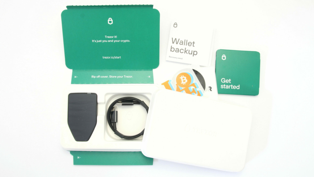 Trezor Safe 5 Scope Of Delivery