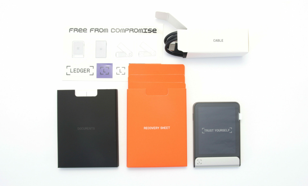 Ledger Flex Scope Of Delivery
