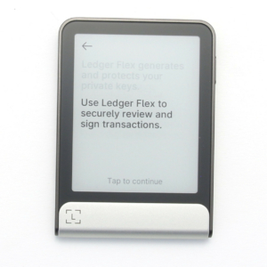 Ledger Flex Setup Start