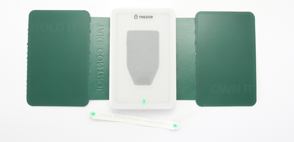 Trezor Safe 7 Package Open
